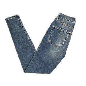 FREE PEOPLE We The Free Skinny Jeans Medium Wash Size 25